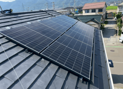 E様邸　太陽光パネル蓄電池設置工事