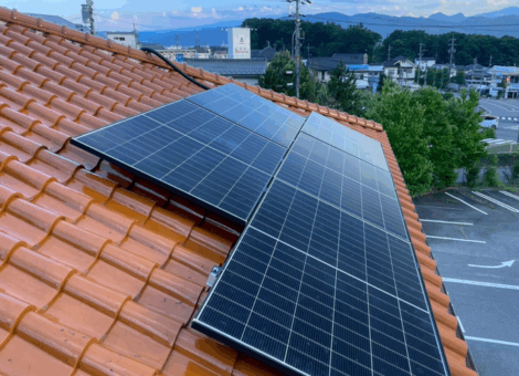 S様邸　太陽光パネル設置工事