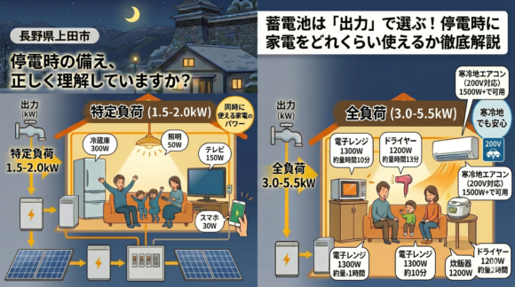 蓄電池 出力